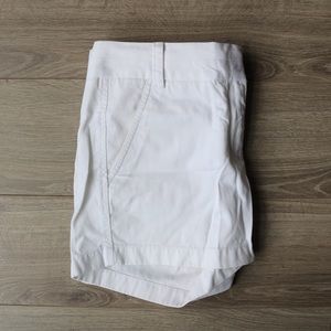 J. Crew White Shorts Size 2